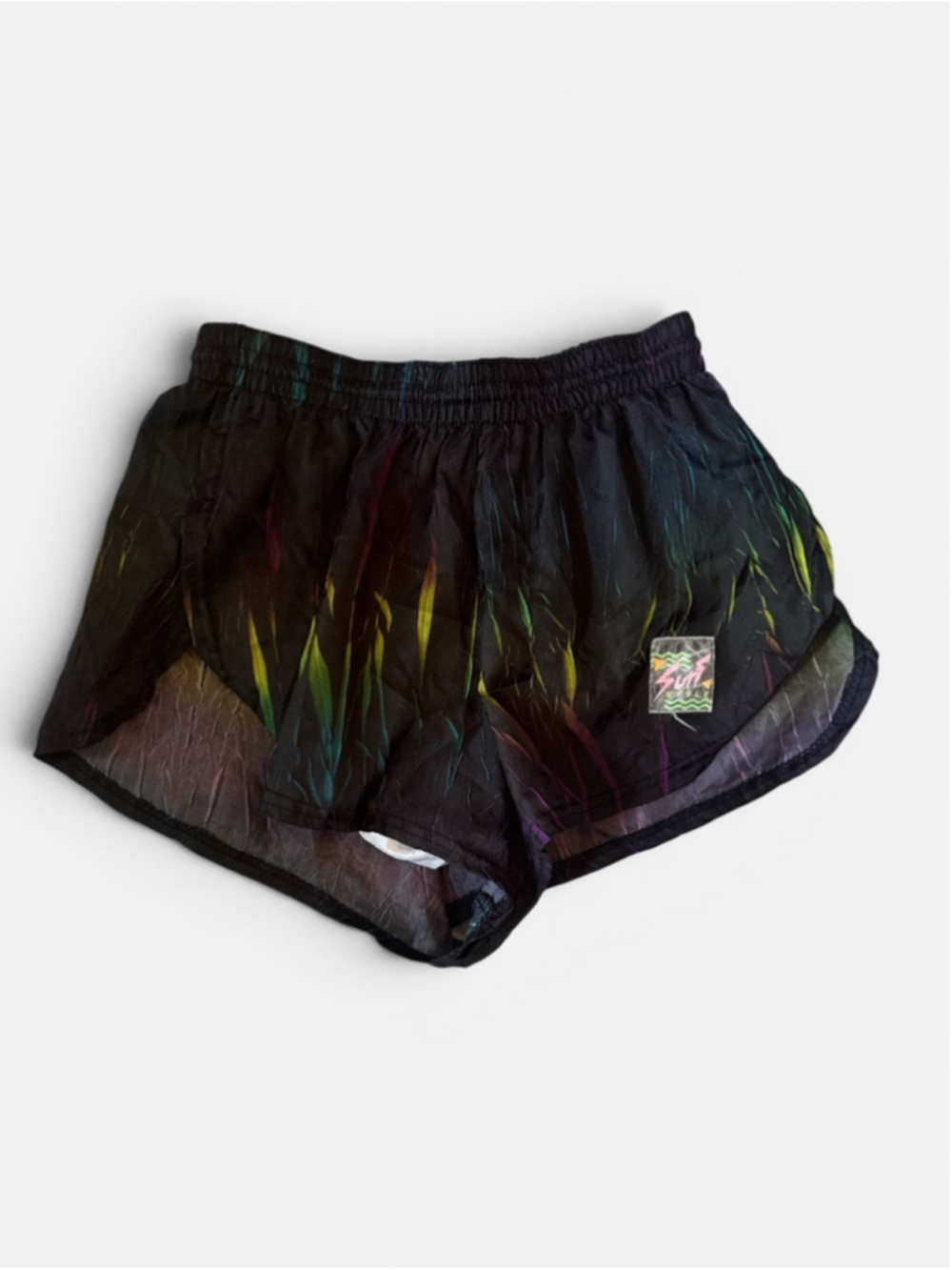 Vintage Women's Surf Style Running Shorts - Size S